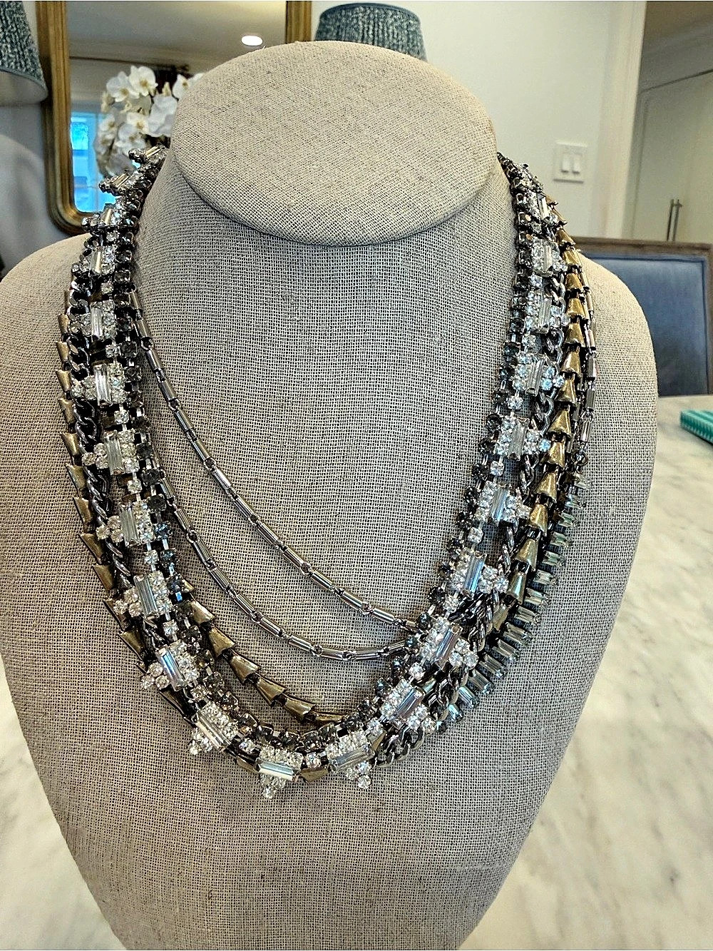 Title: Stella & Dot Sutton Necklace | Mixed Metal | w/original box
